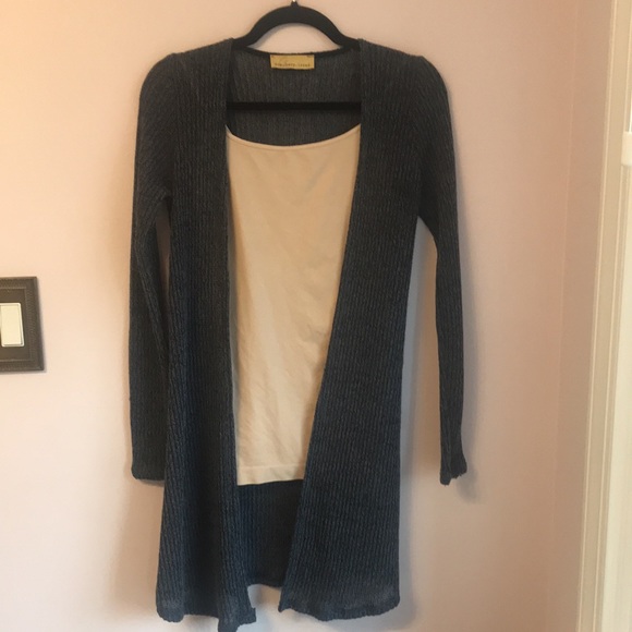 Knit Long Sleeved Cardigan - Picture 8 of 8
